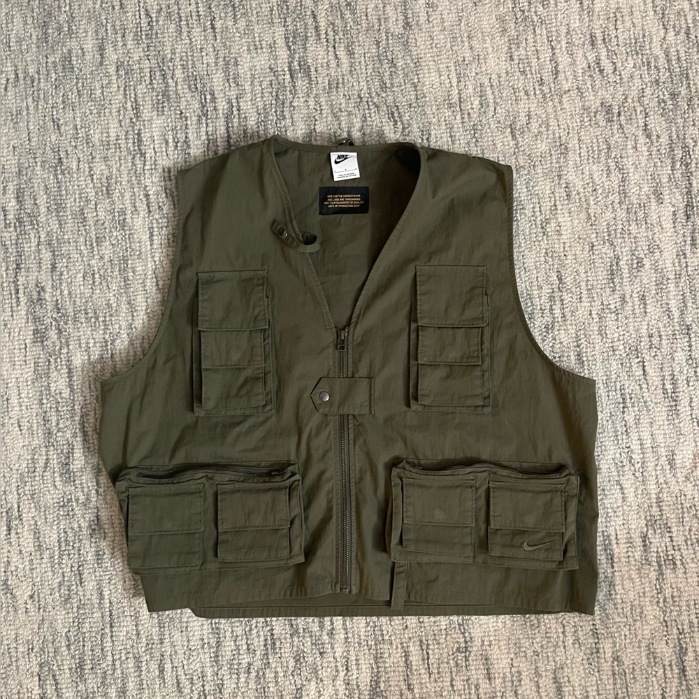 Nike Olive Green Utility Vest